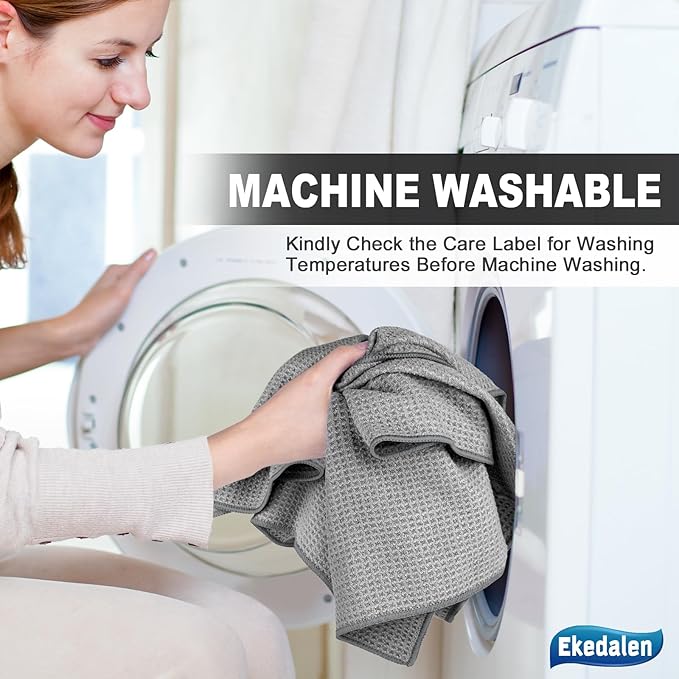 Microfiber Cleaning Cloth Waffle Weave - Image 9