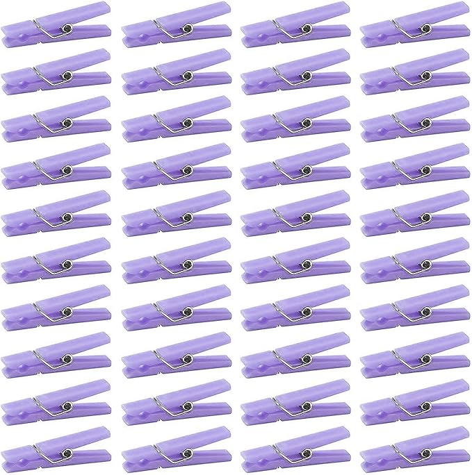 60PCS Baby Shower Clothespin Games Mini Clothes Pins 1.4 inch - Image 5