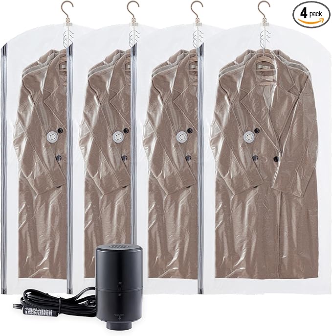 TAILI Hanging Vacuum Storage Bags by TAILI