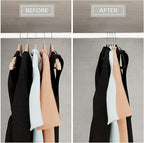 50 Pack Ultra-Thin Plastic Clothes Hangers - Image 7