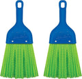 LOLA Heavy Duty Whisk Broom, Hand Brush, 2 Pack Durable Bristles, Whisks Away by LolaProducts