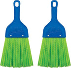 LOLA Heavy Duty Whisk Broom, Hand Brush, 2 Pack Durable Bristles, Whisks Away by LolaProducts