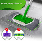 6 Pack Reusable Microfiber Mop Pads Compatible - Image 2