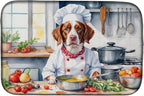 Caroline's Treasures DAC6221DDM Brittany Spaniel The Chef Dish Drying Mat by CarolinesTreasures