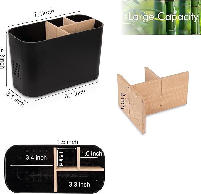 Toothbrush Holders for Bathrooms, Electric Tooth Brush Holder - Image 5