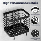 Luxspire Toothbrush Holders for Bathroom, Stainless Steel Electric Toothbrush - Image 5