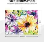 Absorbent Dish Drying Mat For Kitchen Counter, Colorful Flowers Microfiber Dish - Image 2