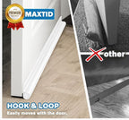 MAXTID Easy to Install 32 Inch Door Draft Stopper - Image 4