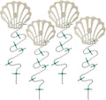 ​DrainWig Shower Drain Hair Catcher – Disposable White Ocean – No-Touch Hair by DrainWig
