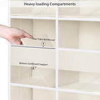 Univivi 5-Shelf Fabric Baby Door Storage Over Door Hanging Organizer - Image 5
