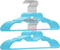Plastic Hangers 20 Pack, Strong & Durable Adult by ZRKFSR