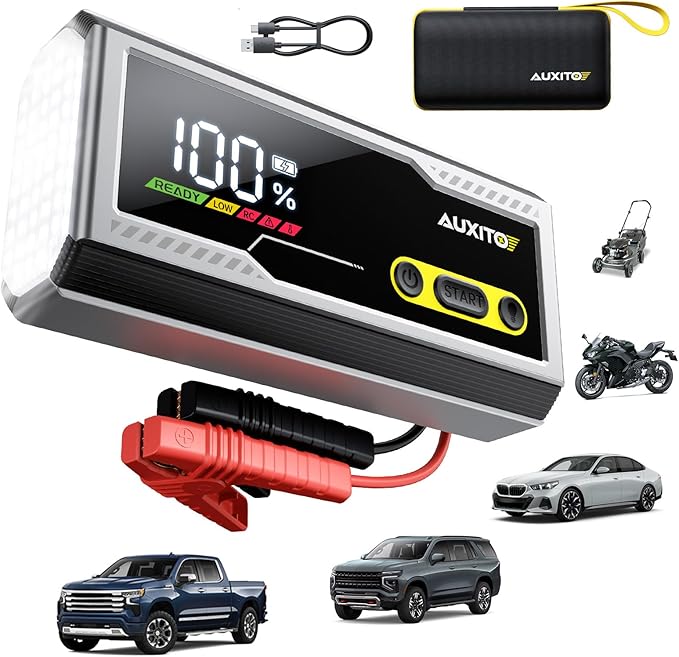 AUXITO Jump Starter 8000A Portable Car Battery Jump Starter by AUXITO