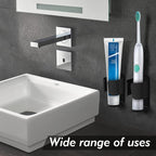 Electric Toothbrush Holder, 304 Stainless Steel Wall Mounted Self Adhesive - Image 3