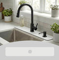 Customizable Kitchen Sink Faucet Mat: 30" Lx5.5 W Absorbent Splash Guard by EazziSwitch