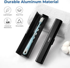 Aluminum Toothbrush Travel Case, Portable Travel Toothbrush Holder, Durable - Image 2