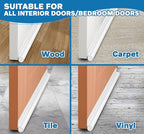MAXTID Under Door Draft Seal for Bottom of Doors 30 Inch Small Size Door - Image 4