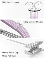 Cozymood Velvet Skirt Hangers 24 Pack - Image 3