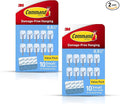 Command Small Clear Wire Toggle Hooks, Damage-Free Adhesive by Command