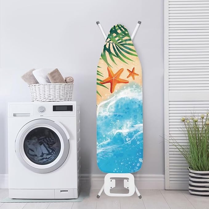 Beach Theme Ironing Board Cover and Pad Fits 15" x 54" Standard Boards - Image 4