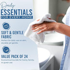DAN RIVER 24 Pack Wash Cloths for Showering - Image 3