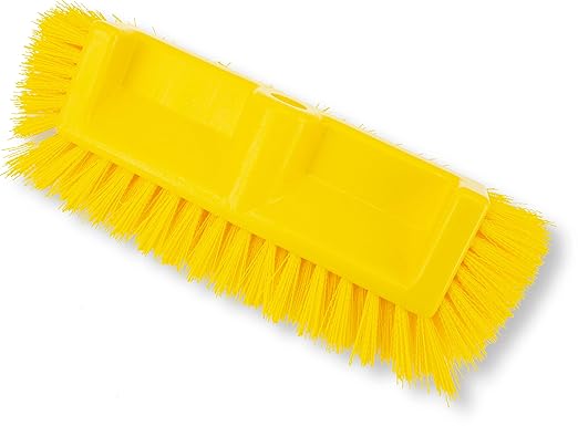 SPARTA Multi-Level Tile Scrub Brush 12" Wide Brush Head, Heavy-Duty Tile - Image 3