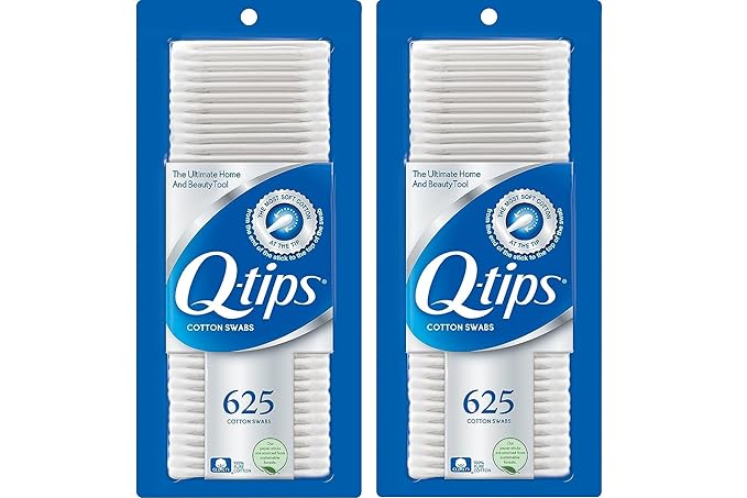 Q-tips Cotton Swabs For Hygiene and Beauty Care Original Cotton Swab Made by Q-tips