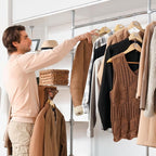 HOUSE DAY Closet Organizers and Storage, College Dorm Room Essentials - Image 6