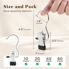 HOUSE DAY Tank Top Hanger 2 Pack and Yoga Pant Hangers - Image 6