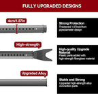 AceMining Upgraded Door Security Bar & Sliding Patio Bar, Heavy Duty Stoppers - Image 4