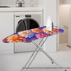 Boho Flowers Ironing Board Covers, Heavy Duty Iron Board Cushion - Image 2