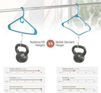NEATERIZE Ultra Heavy Duty Plastic Clothes Hangers - Image 5