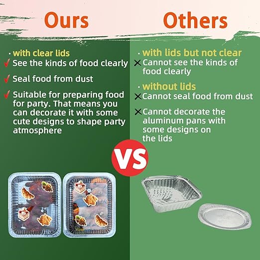 YLT WAX 9x13 Aluminum Pans - Image 2