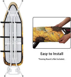 Sunflower Butterfly Ironing Board Cover and Pad, Resist Scorching and Staining - Image 4