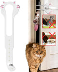 Cat Door Latch Holder, 【8 Adjustable Sizes】 Stronger Flex Cat Door Stopper by ElilierLLC