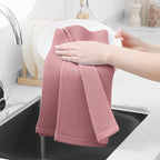 Homaxy 100% Cotton Waffle Weave Kitchen Dish Towels, Ultra Soft Absorbent Quick - Image 4