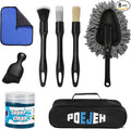 8-Piece Car Interior & Exterior Cleaning Kit - 160g Gel by Unknown