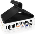 HOUSE DAY 1000 Pack Plastic Clothes Hangers, Commercial Bulk Shipment by HOUSEDAY