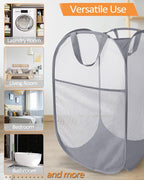Durable Collapsible Laundry Baskets, Foldable Laundry Hamper - Image 7