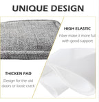 Door Silencer Door Latch Covers Padded Cushion Quiet Closer Door Lock Cover - Image 4