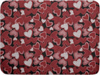 Valentines Day Dish Drying Mat for Kitchen Counter 24x18 Inch Love Drying Mat by Trongr