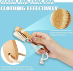 3 Pcs Wood Laundry Stain Brush Stain Remover Brushes - Image 5