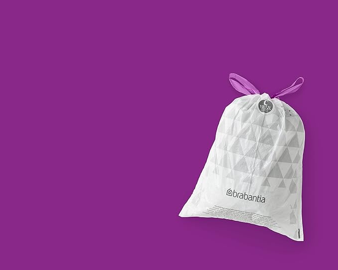 Brabantia PerfectFit Trash Bags Thick Plastic Trash Can Liners - Image 7