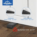 HOMOTEK 2 Pack Wedge Rubber Door Stops Door Chucks Stoppers Wall Protector - Image 4