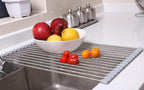Ahyuan Roll up Dish Drying Rack Over The Sink Kitchen Roll up Sink Drying Rack - Image 7