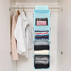 PetsHome 4-Shelf Hanging Closet Organizer, Space Saver, Closet Hanging Storage - Image 2
