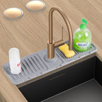 Kingmall Faucet Mat for Kitchen Sink, Premium Silicone Splash Guard - Image 3