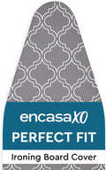 Encasa XO Ironing Board Cover and Pad 54"x18" by EncasaXO
