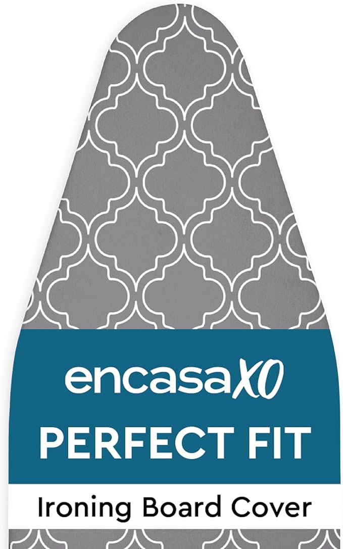 Encasa XO Ironing Board Cover and Pad 42"x14" by EncasaXO