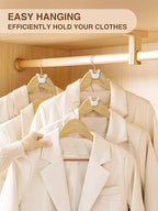 Smartor Clothes Hanger Connector Hooks 30 Pack, Closet Storage and Organization - Image 2