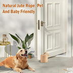 Decorative Door Stoppers for Bottom of Door4 lb Rope Knot Door Stop Weighted - Image 7